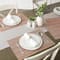 DII® Tango Red Pvc Micro Stripe Placemat (Set of 6)